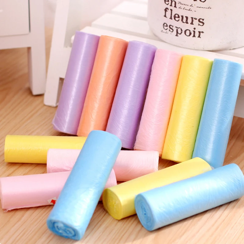 5 Rolls/Lot Kitchen Trash Bag Durable Environmental Garbage Bag 150PCS