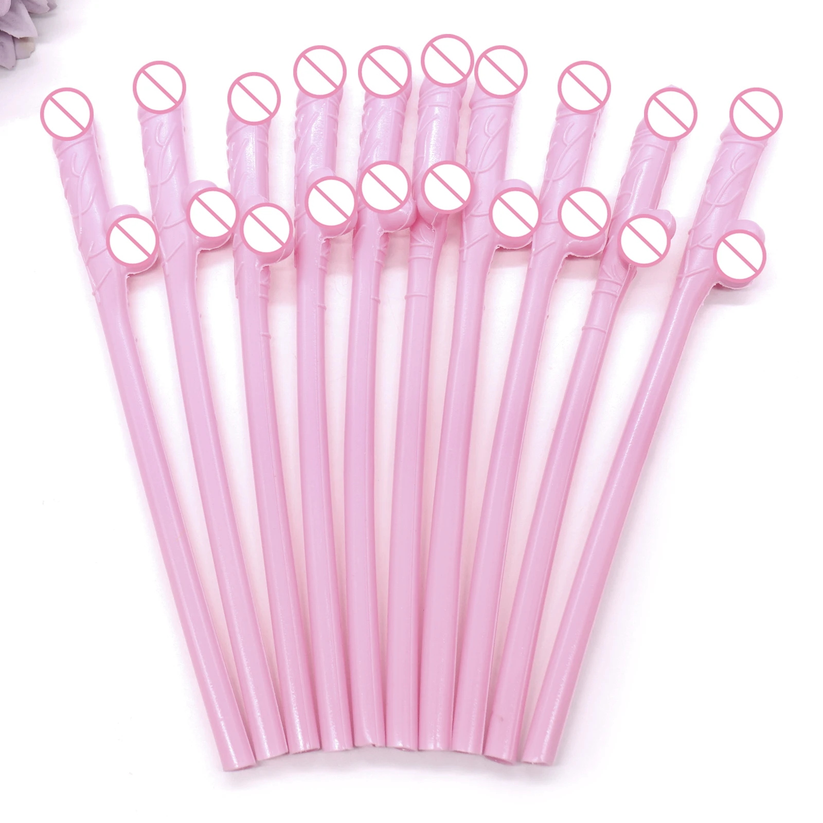 10 Pcs Drinking Penis Straws Bridal Shower Sexy Hen Night Willy Penis