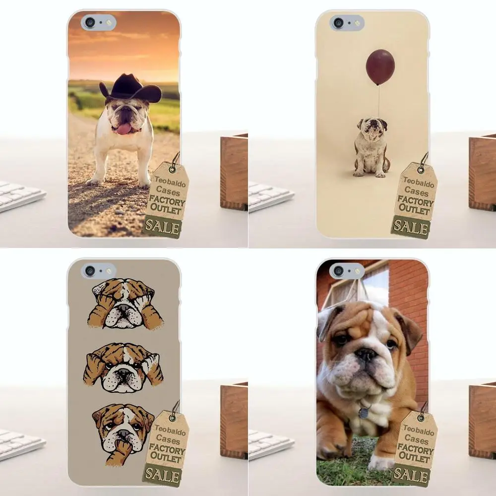 

Funny English Bulldog With Big Tongue TPU Phone Skin For Apple iPhone X 4 4S 5 5C SE 6 6S 7 8 Plus For LG G4 G5 G6 K4 K7 K8 K10