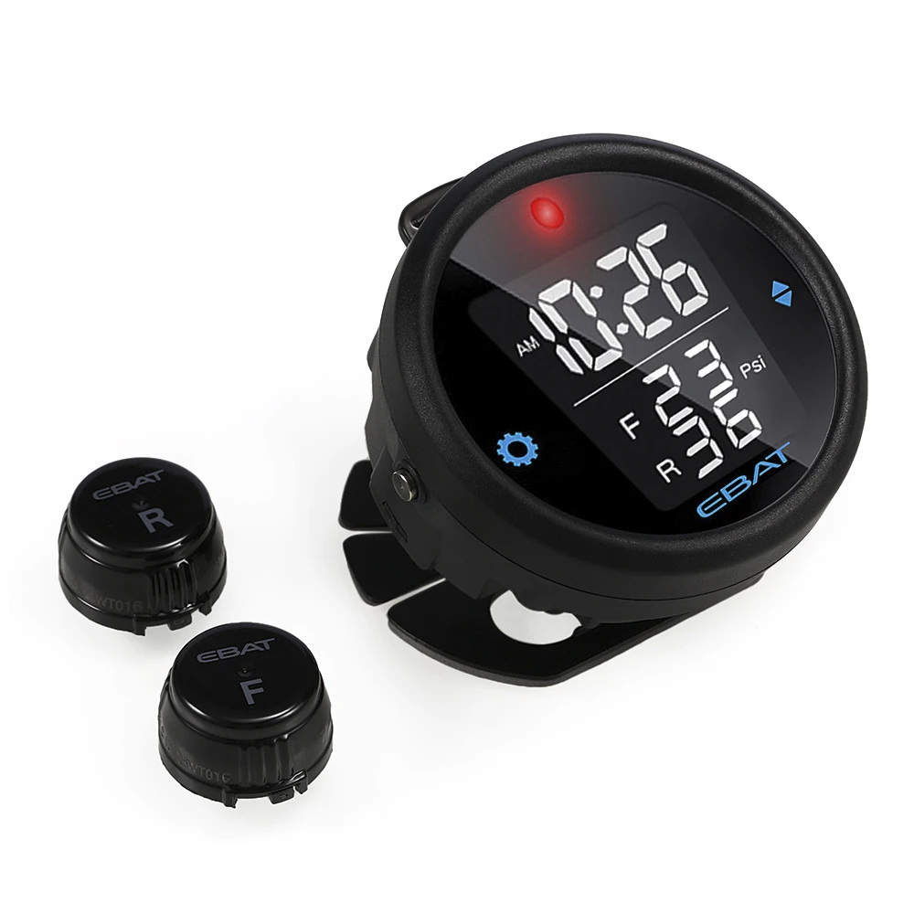Steelmate ebat ET 910AE двигатели TPMS ЖК дисплей мотоциклетные системы контроля давления в