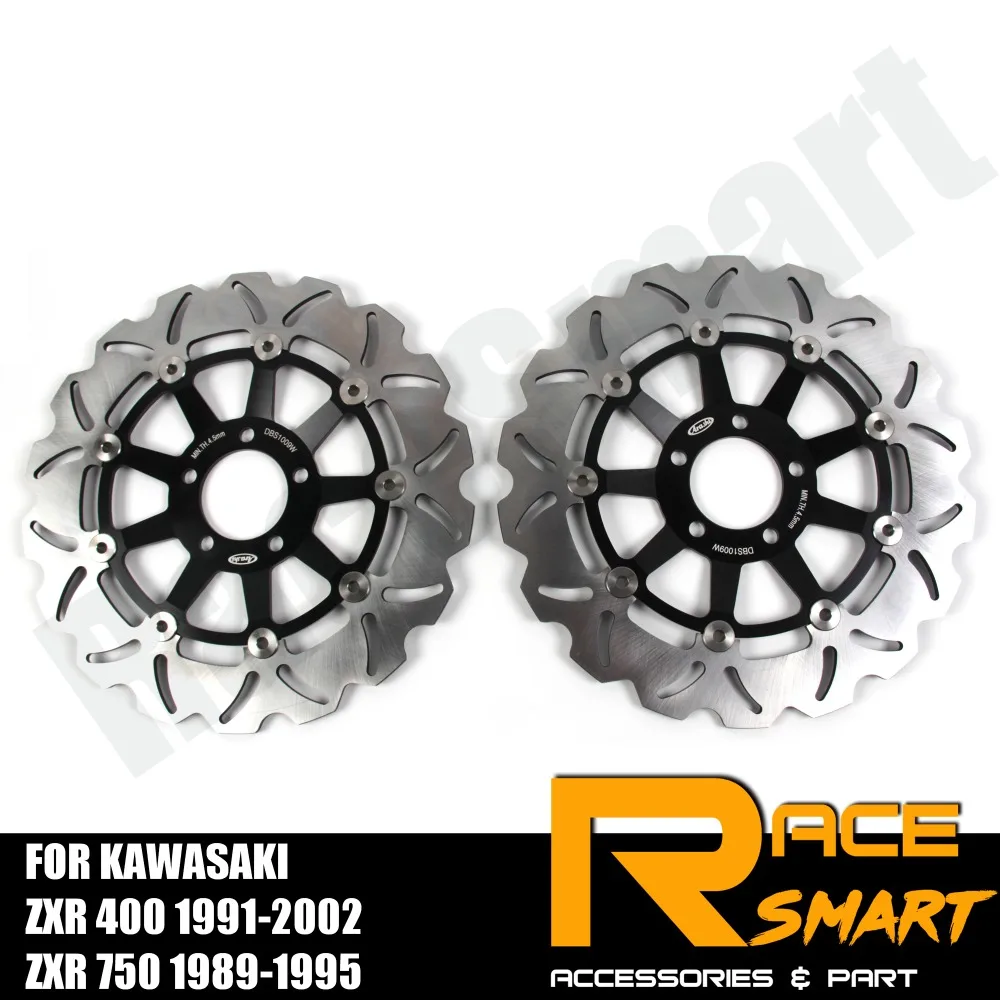 Мотоциклетные передние тормозные диски для KAWASAKI ZXR400 1991-2002 ZXR750 1989-1995 ZXR-400 ZXR-750 ZXR 400 ZXR75