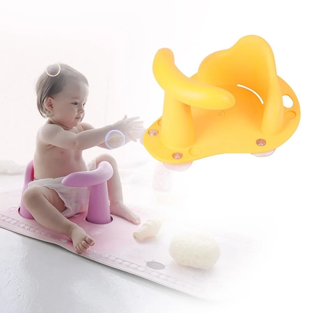 

Newborn Bath Seat Infant Baby Bath Support Chair Tub Ring Seat Children Shower Toddler Babies Kid Anti Slip Baby Bathtub Gift