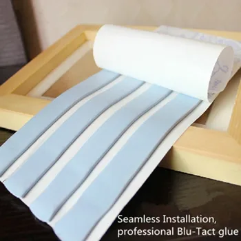 

Seamless installation 75G butadiene rubber bales blue wall photo frame wall photo wall photo portfolio dedicated Adhesives