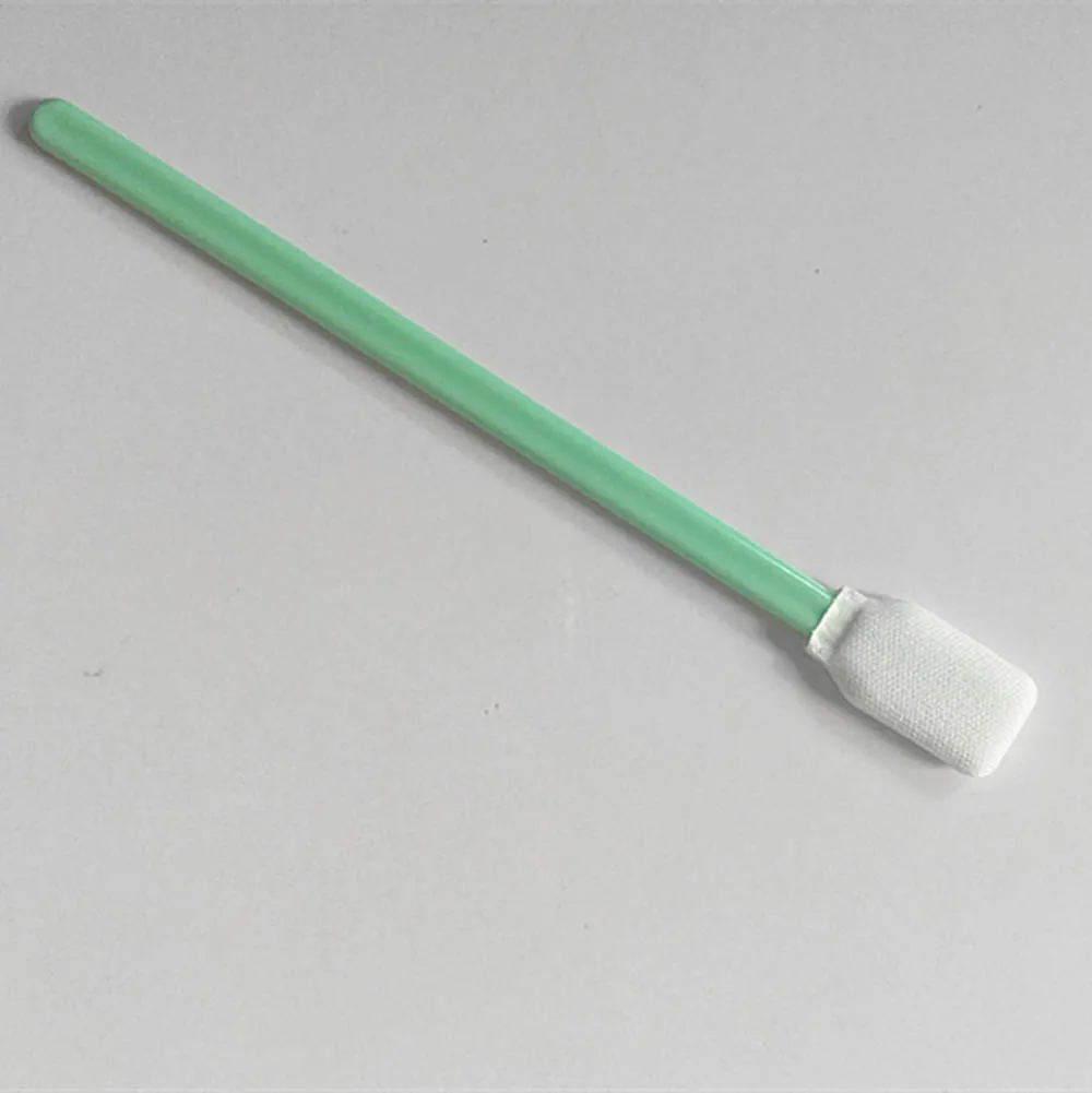 100pcs/pack NonWoven Cotton Swabs Dust-free Anti-static Cleaning Q-tips For Fiber Laser Machine Focus Lens Protection Windows