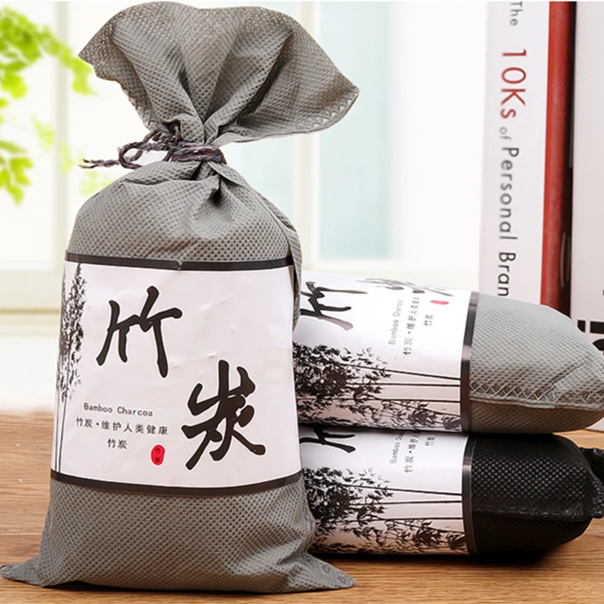 Activated Carbon Bag Purifying Air Auto Accessories Clear Formaldehyde Freshener Deodorized Bamboo Charcoal for Car Home | Дом и сад