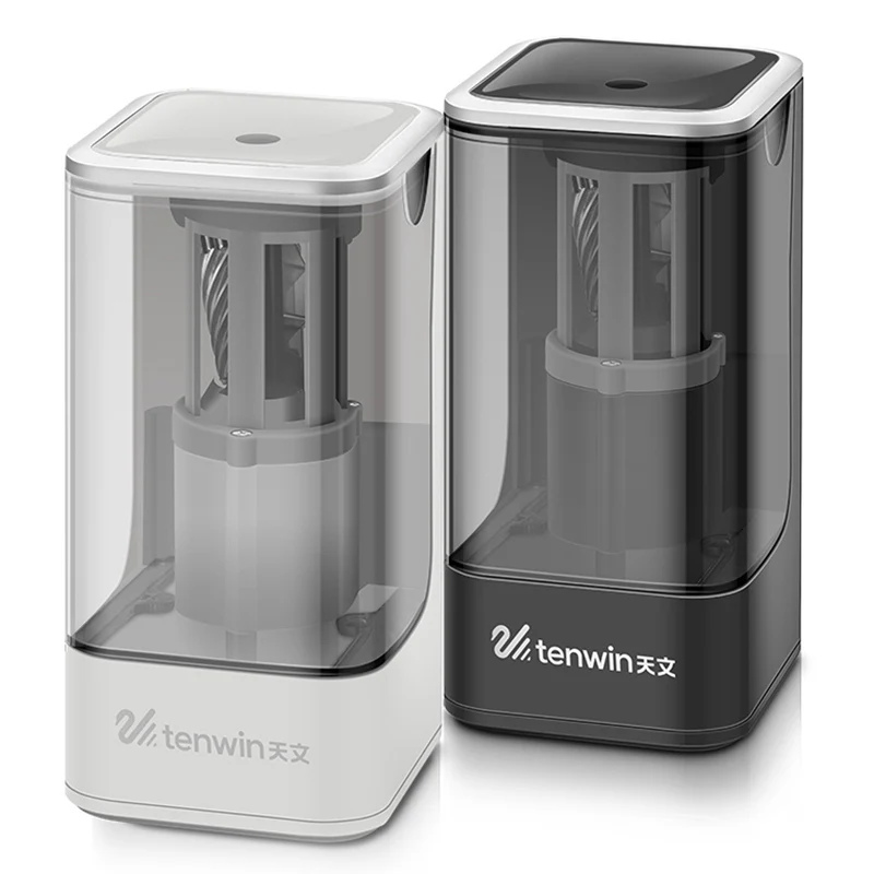 Electronic Pencil Sharpener Use 100 240V Power Adapter One Hole