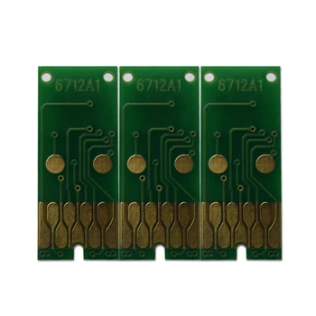 T671200 T6712 メンテナンスインクタンクチップエプソン労働力の Pro WF-8010 WF-8090 WF-8510 WF-8590 WF-6590 WF-6090 プリンタ