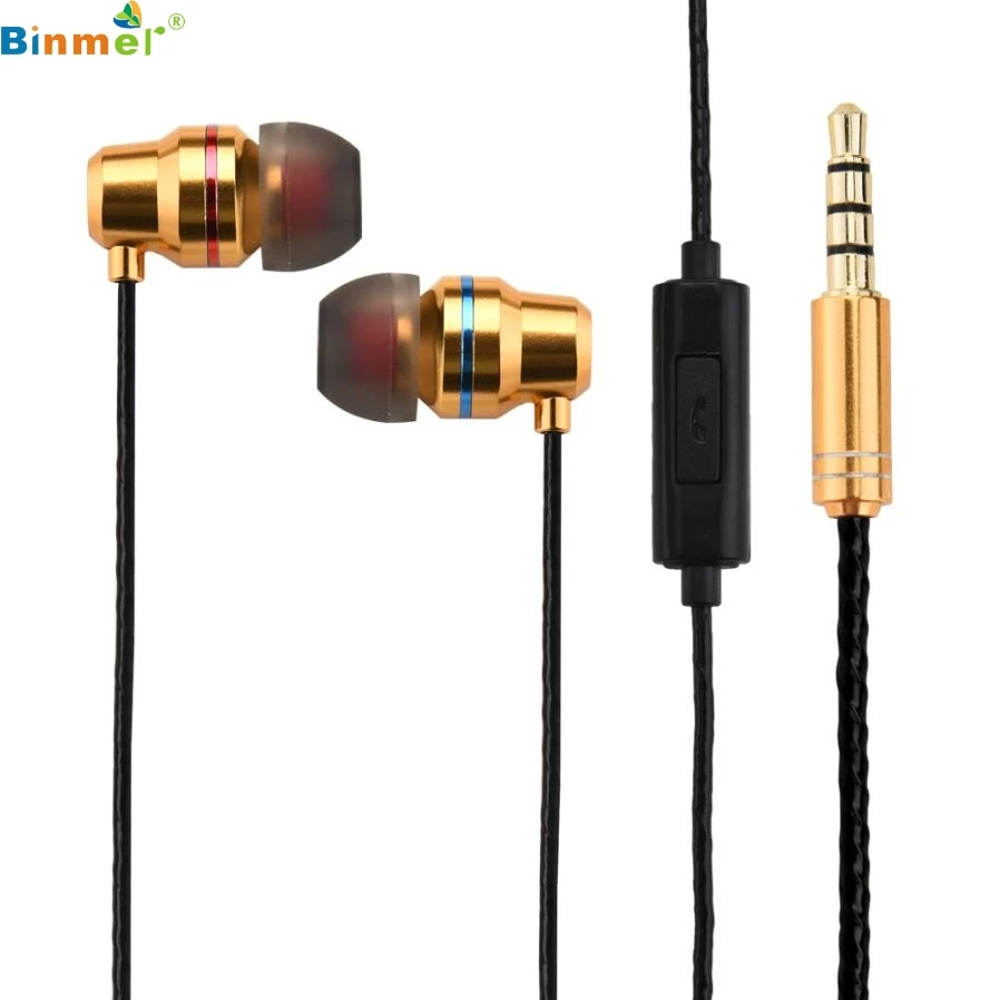 

Hot Sale 3.5mm Earphone Metal headset In-Ear Earbuds For Mobile phones computers MP3 MP4 Earphones earphone for phone DEC31