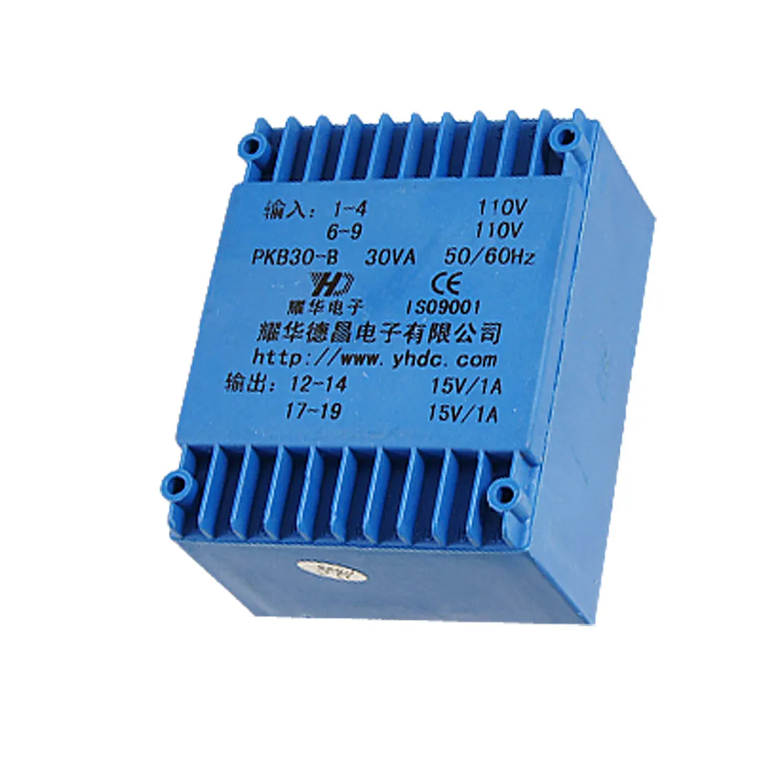 

UXCELL Pkb30-B Epoxy Resin Sealed 30Va Encapsulated Power Transformer 15V Output