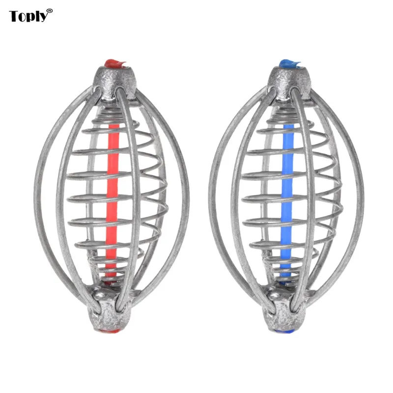 

Fishing Feeder Lead Cage Explosion Hook Tackle Lure Bait Holder Accessories Tool