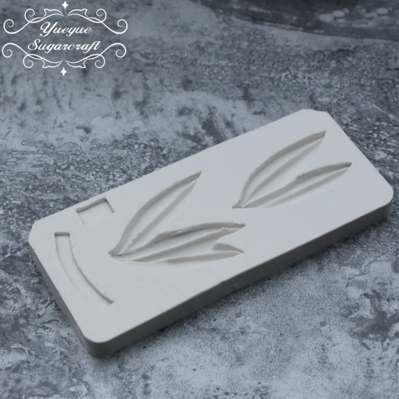 

Yueyue Sugarcraft Bamboo Leavf silicone mold fondant mold cake decorating tools chocolate gumpaste mold