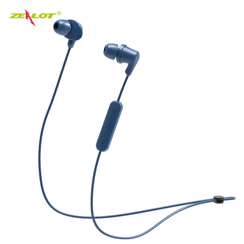 Blue Bluetooth-наушники с микрофоном Auriculares bluetooth-гарнитура для xiaomi airdots vs bluedio TN спортивные наушники - Цвет: Blue