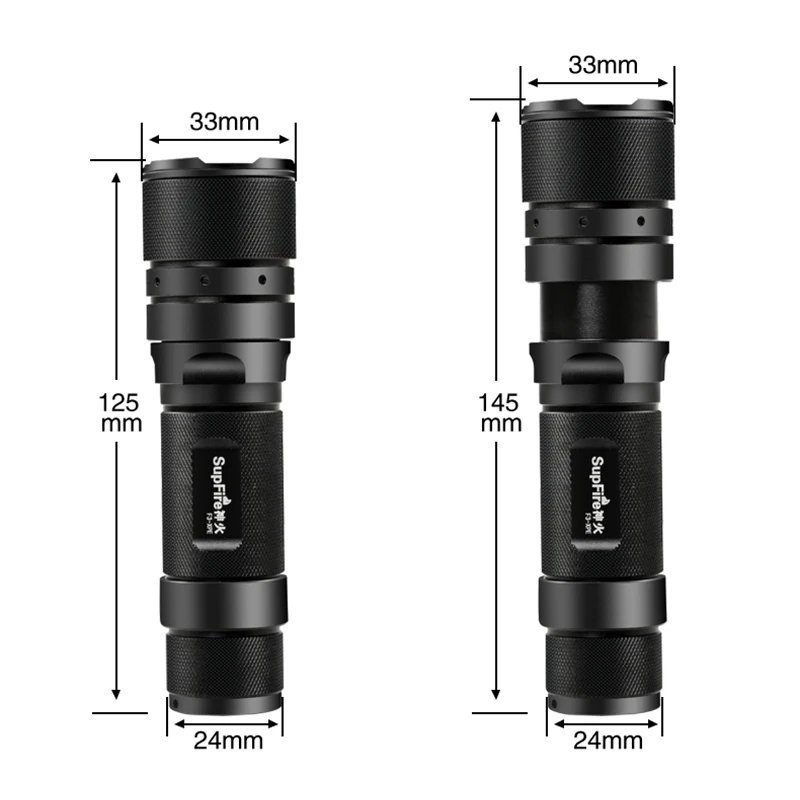 LED Zoom Flashlight Supfire F3-L2 Zoomable Flash Light Mini Linterna LED for Nitecore Olight Surefir Fenix Nicron Lantern A034 LED Zoom Flashlight Supfire F3-L2 Zoomable Flash Light Mini Linterna LED for Nitecore Olight Surefir Fenix Nicron Lantern A034