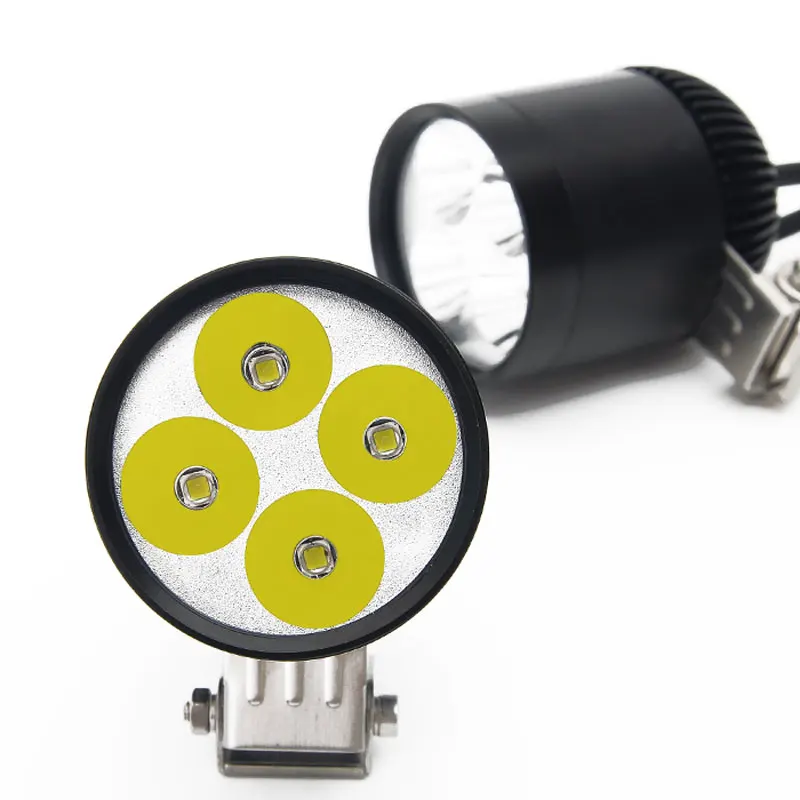 LDDCZENGHUITEC Moto LED Work Spot Light 35W 3500 Lumen 4*Cree chip XML