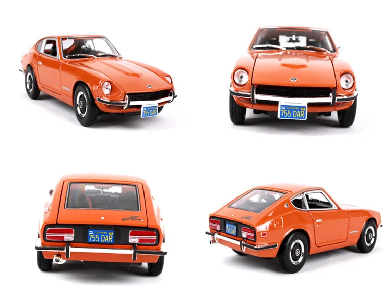 1:18 LE Datsun 240Z моделирование модели игрушечный автомобиль сплава задерживаете детские игрушки подлинное коллекция подарок внедорожных