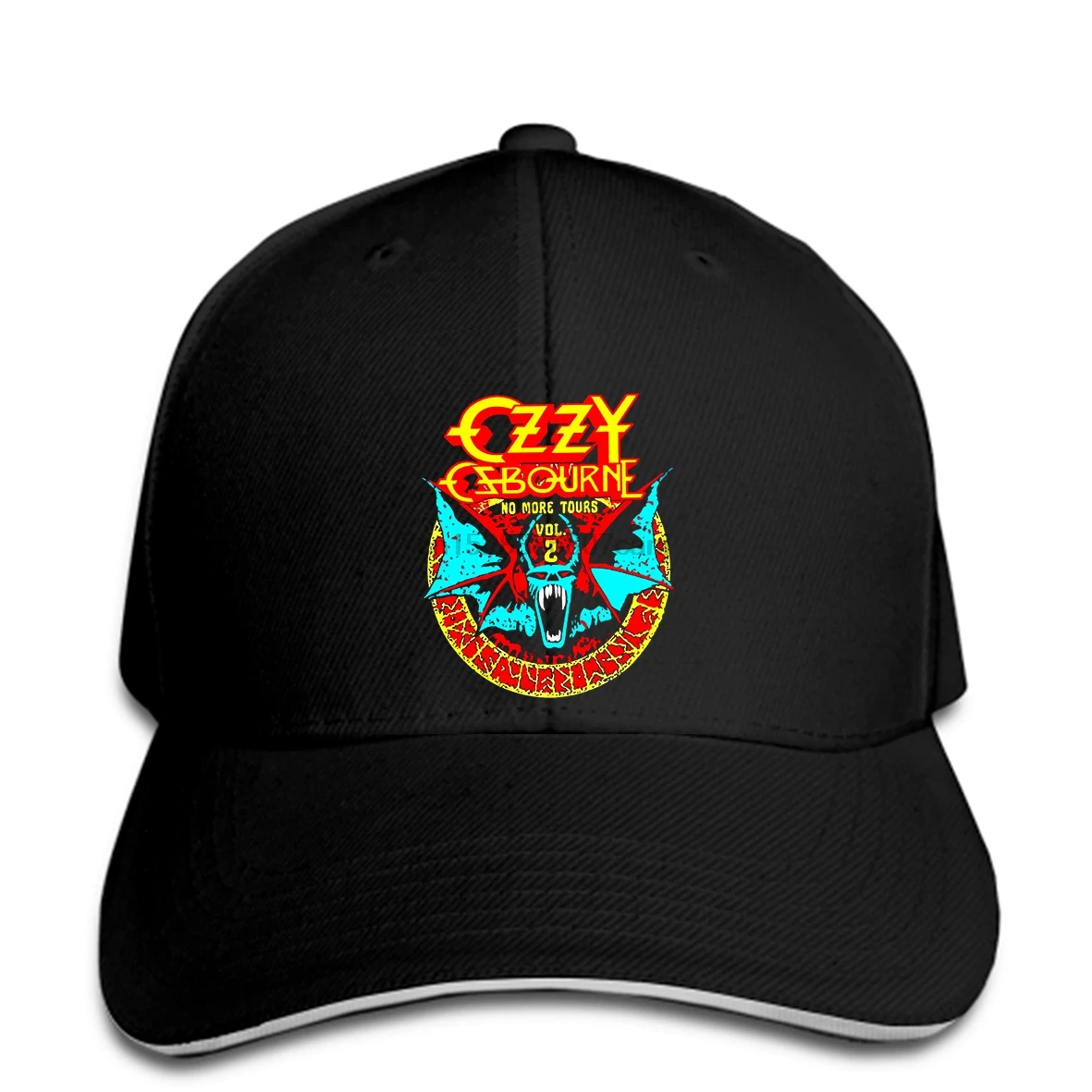 

Baseball cap BEST Ozzy Osbourne Black Sabbath No More Tours Baseball caps ALL