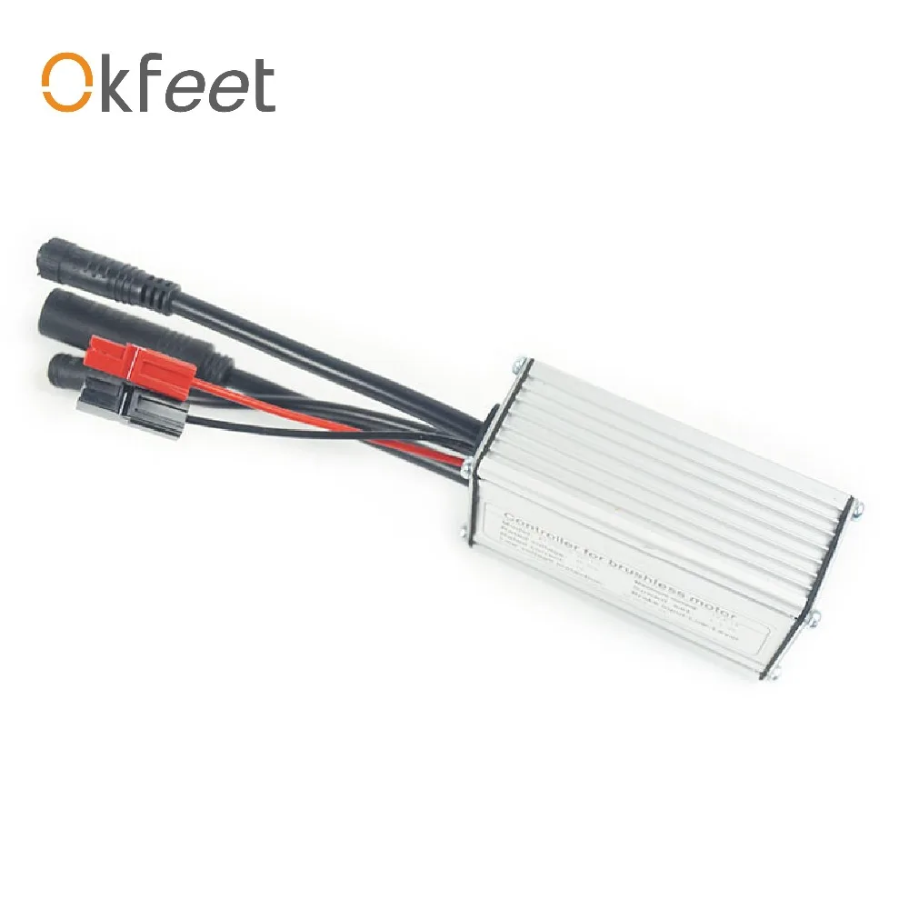 Okfeet, фара для электровелосипеда в 250W 36/48V 14A Электрический велосипед Стандартный синусоидальный контроллер Водонепроницаемый Кабель контроллер электровелосипеда KT Поддержка LEDLCD