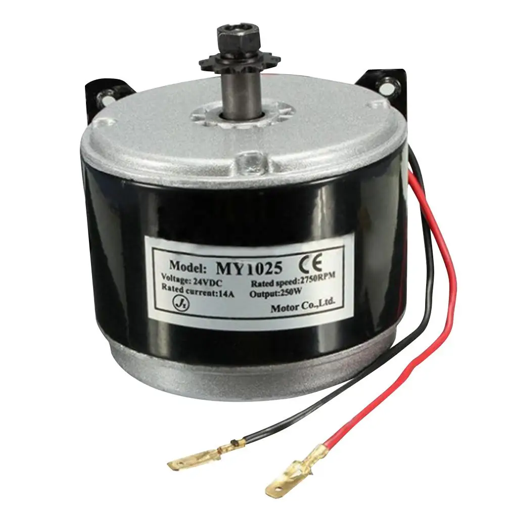 

24v 250w Dolphin Scooter Electric Motor Kit Motor Wheel Controller For Electric Vehicles Brushed DC Motor Balance Car Part
