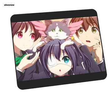 

chuunibyou demo koi ga shitai pad mouse computer gamer mouse pad 24x20cm padmouse mousepad ergonomic gadget office desk mats