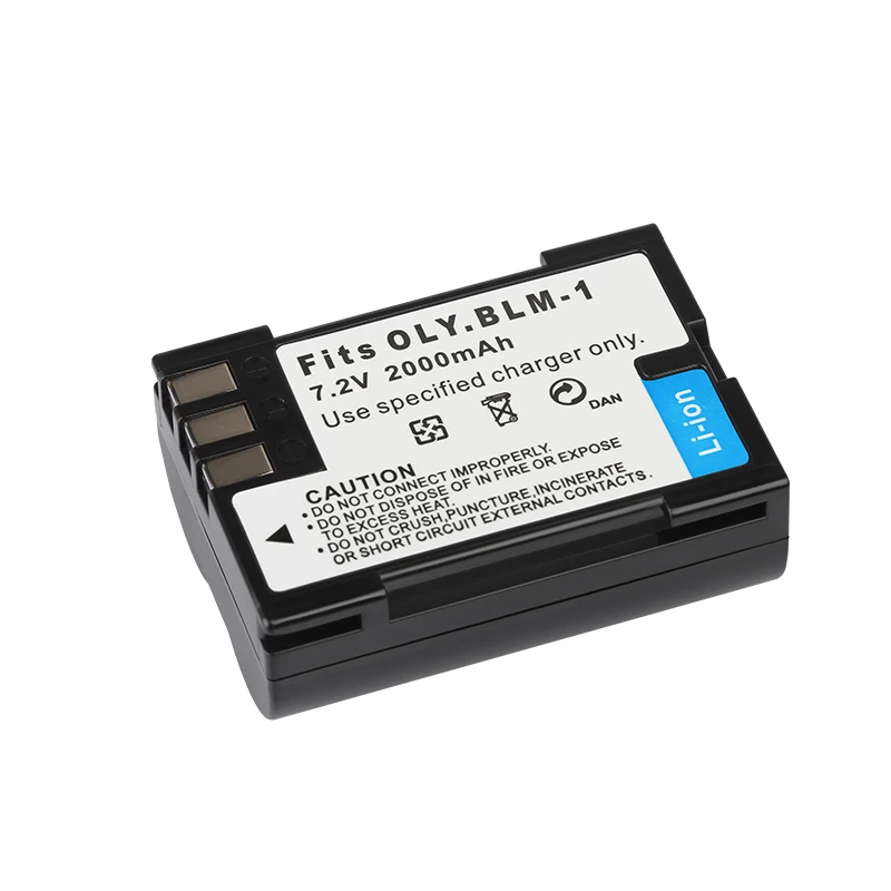 Dinto 2000 мА/ч 7 2 в 1 шт. BLM-1 PS-BLM1 BLM1 PSBLM1 BLM-01 для цифровой камеры Olympus C5060WZ C-7070 C-8080 E300 E330 E500