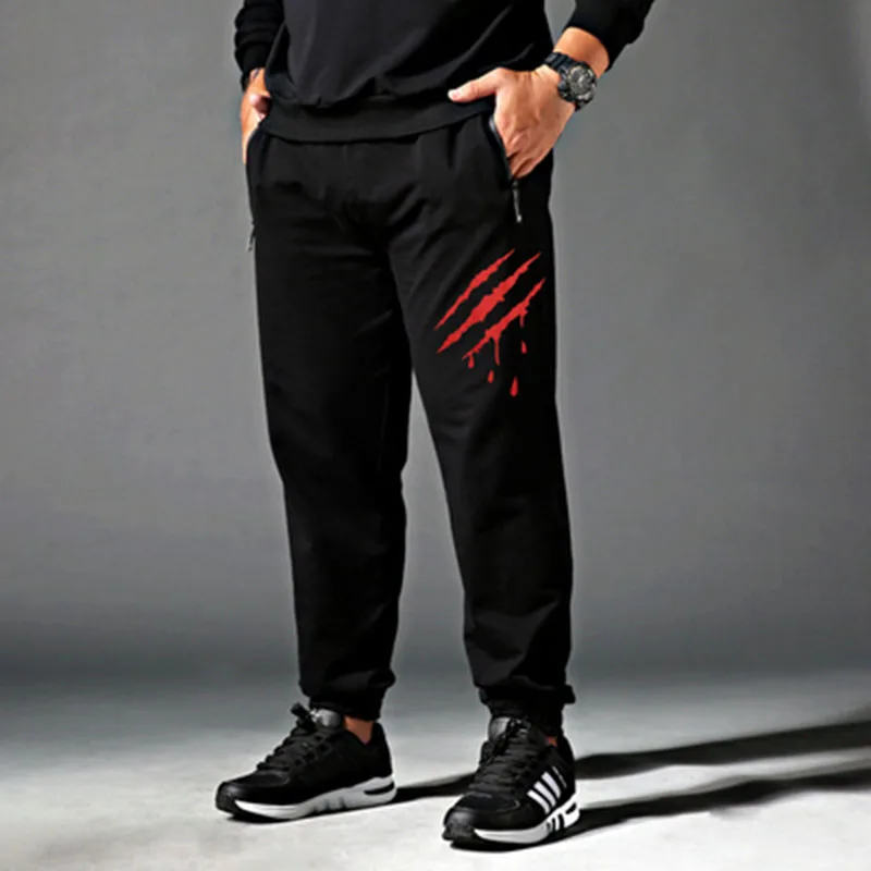 Black Pants Men Fitness Casual (2)