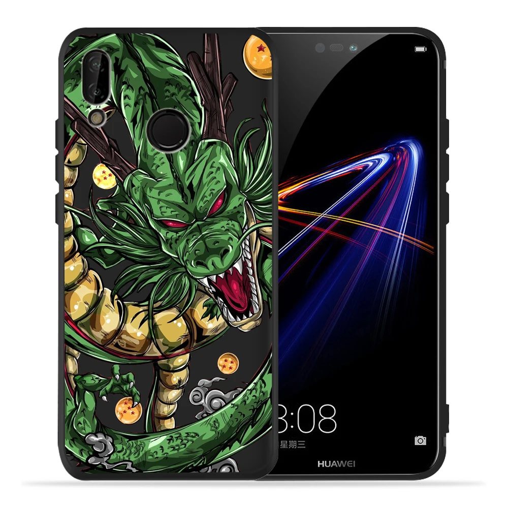 Dragon Ball Супер Саян Гоку Вегета Дракон Роскошный чехол для huawei P20 Lite Pro P30 Lite Pro P8Lite P9Lite P Smart P10 lite