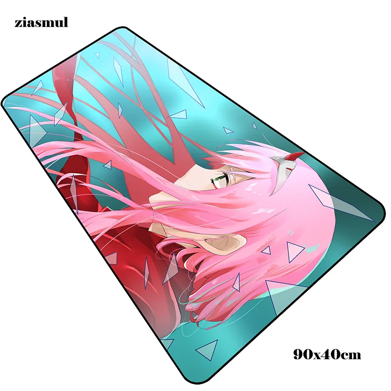 Коврик для мыши darling in the franxx 900x400x2 мм коврики рождественские подарки коврик для компьютерной мыши игровые красочные игровые коврики и чехлы pc gamer