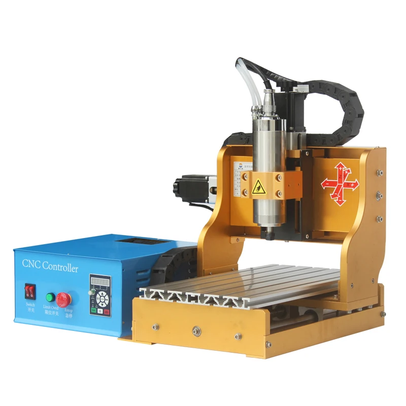 3D Mini CNC Router 3020 3 Axis Wood Carving Machine For Woodworking With USB Port