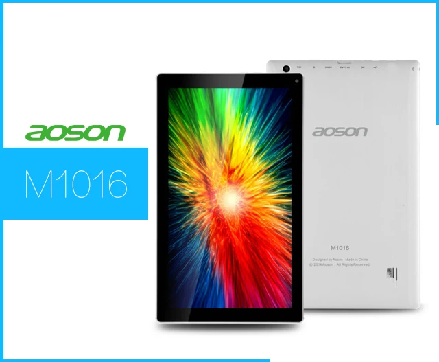 Hot Sale Original Aoson M1016 10.1 inch Tablet PC Android Bluetooth Quad Core 5500mAh Dual Cameras Tablets |