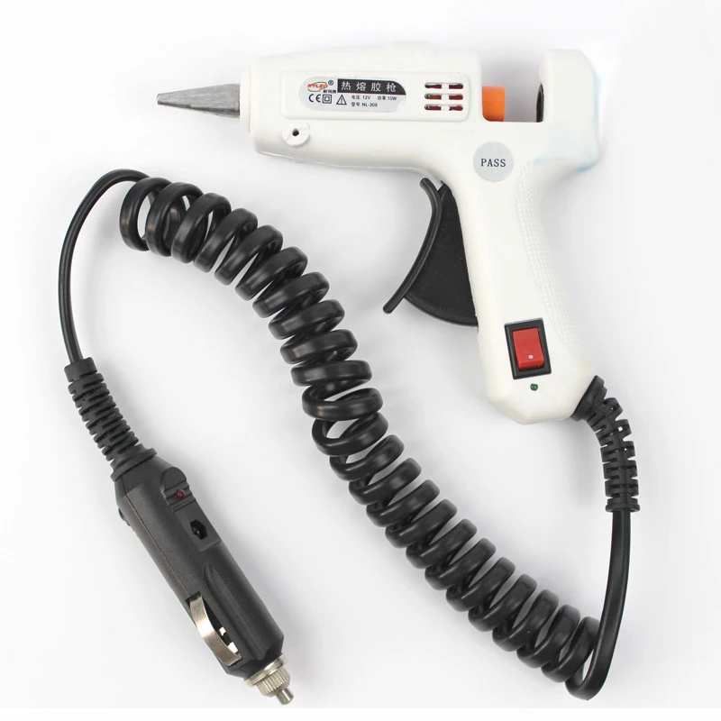 

12V car hot melt glue gun removable DIY gadgets tools low pressure Melt glue guns