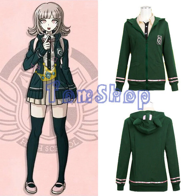 Худи Danganronpa 2 Dangan Ronpa Chiaki Nanami для косплея искусственная толстовка куртка топы