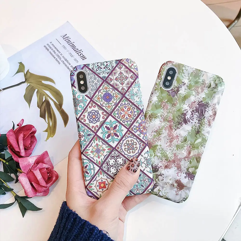 

KISSCASE Luminous Phone Case For Samsung S7 S10 S8 S9 S10 Plus pattern PC Case For Samsung galaxy J3 J4 J5 J6 J7 Note 8 9 Cover