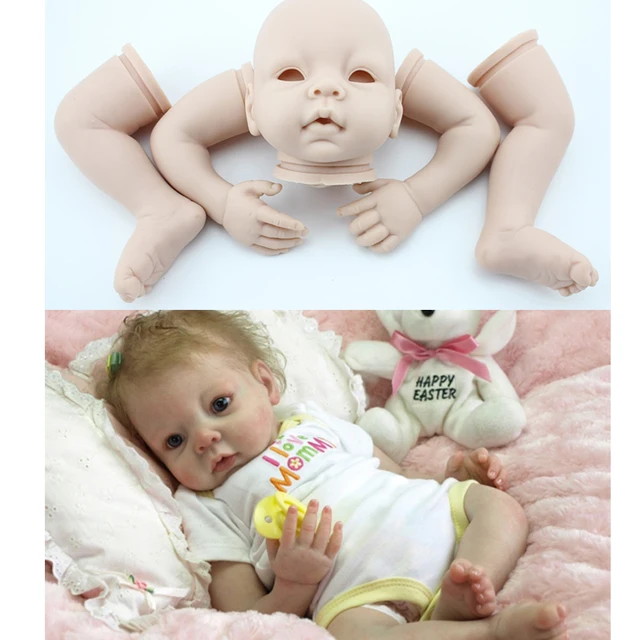 Quality Silicone & Vinyl Reborn babies lifelike baby doll doll kit