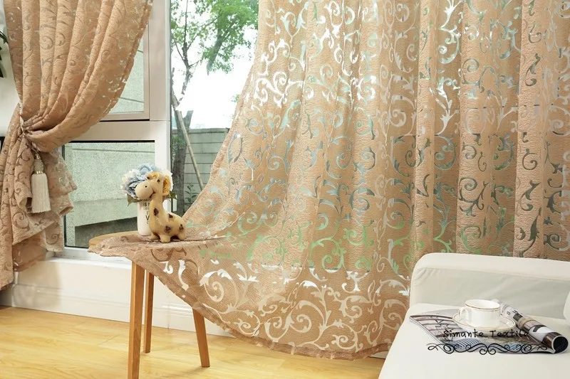 NAPEARL Европейский Стиль Домашний текстиль из жаккарда окна лечение cortinas для комнаты