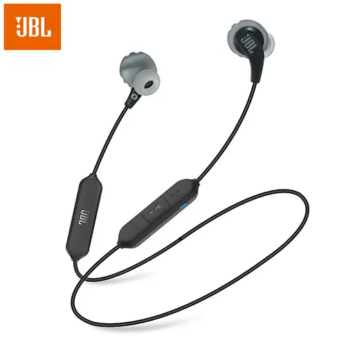 JBL ENDURANCE Run BT беспроводные bluetooth-наушники спортивные наушники IPX5 Водонепроницаемая гарнитура магнитные наушники с микрофоном - Цвет: Black