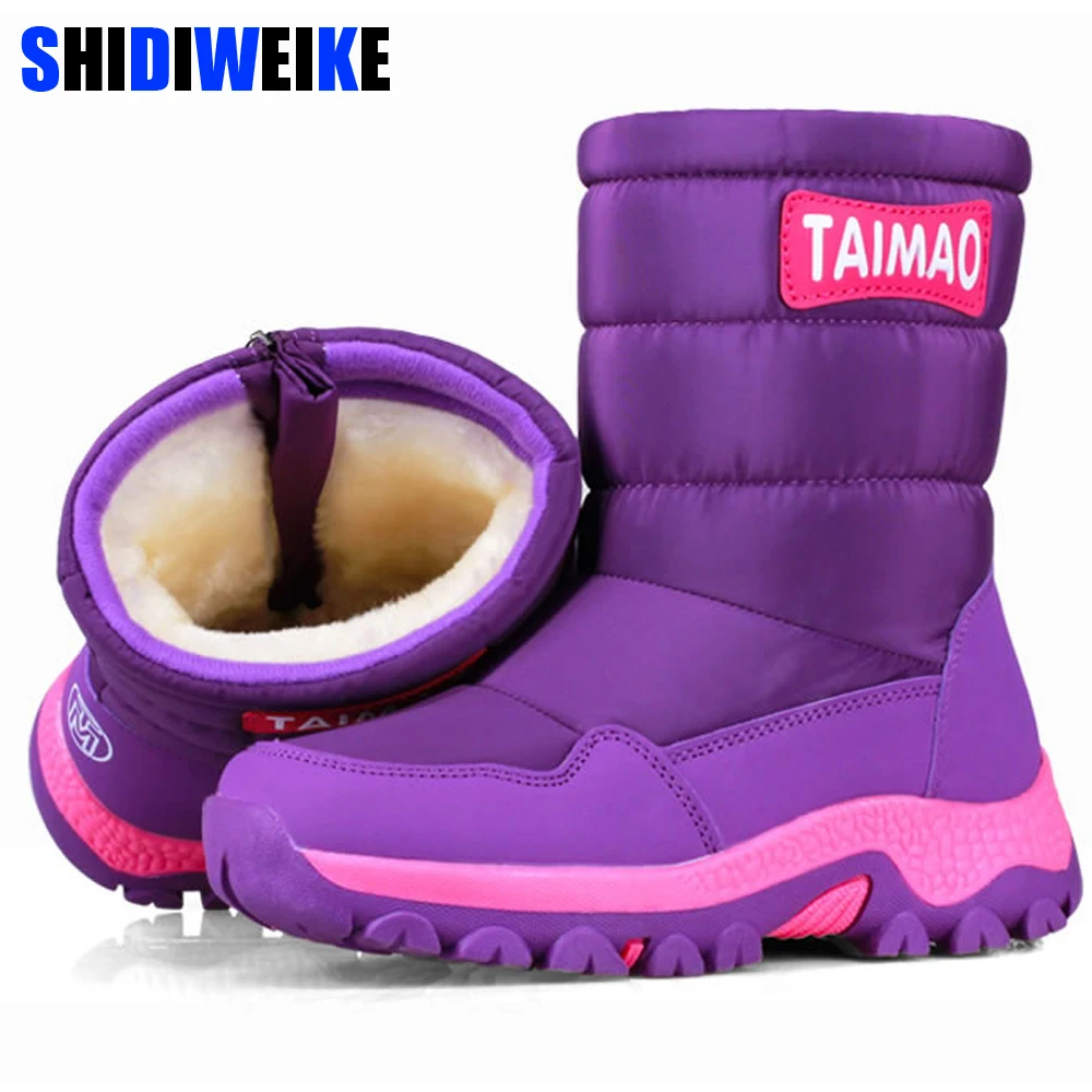 

women's snowboots waterproof warm plush boots non-slip snow boots Botas de mujer Botas de invierno de mujer plus size