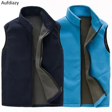 Aufdiazy осень-зима Для мужчин Для женщин Пеший Туризм жилеты открытый спортивный мужской флис Термальность треккинг Отдых на природе Восхождение Рыбалка жилет JM111