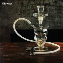 Скелет стиль дизайна стеклянных кальян чаша для кальяна наргиле, cachimba дым бар силиконовый шланг стеклянная труба трубка для курения