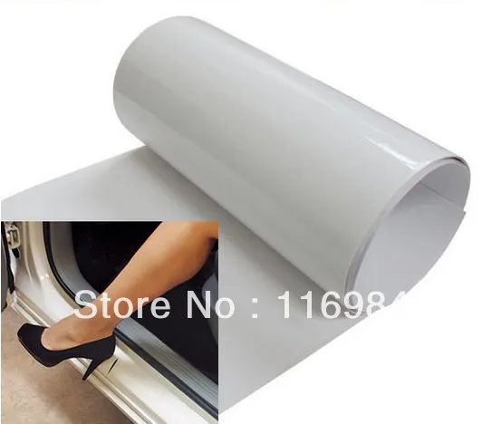 6x60/"DIY Clear Car Door Sill//Edge Paint Protection Vinyl Film Sheet Anti-Scratch