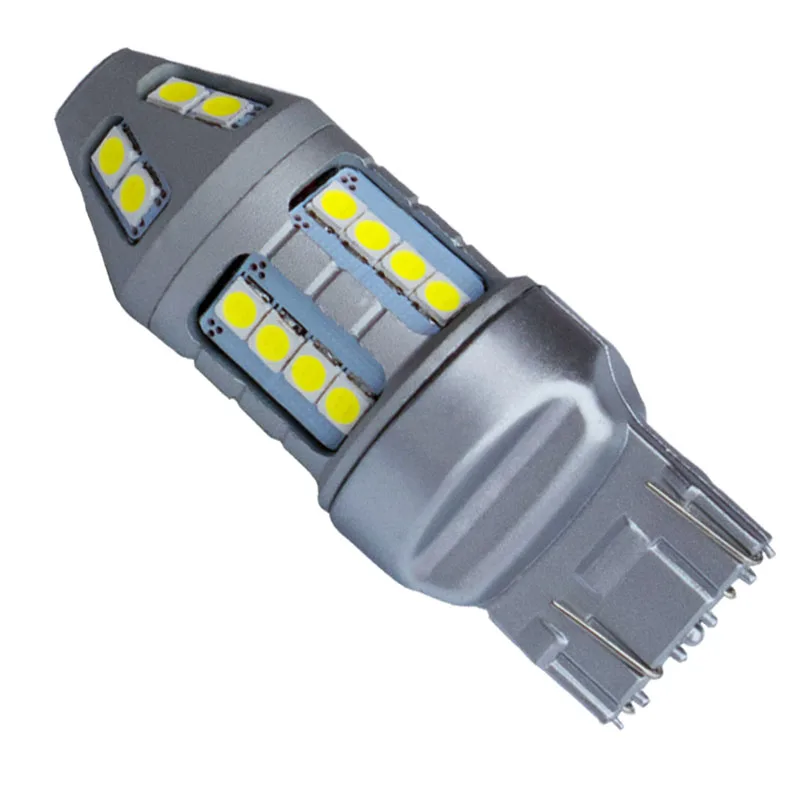 2 шт. Автомобильные светодиодные лампы T20 7443 7515 W21/5 W 30 SMD 3030 21/5 Вт 12 В| |