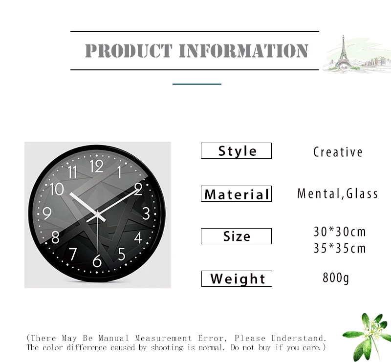 Digital Wall Clock Led (5)