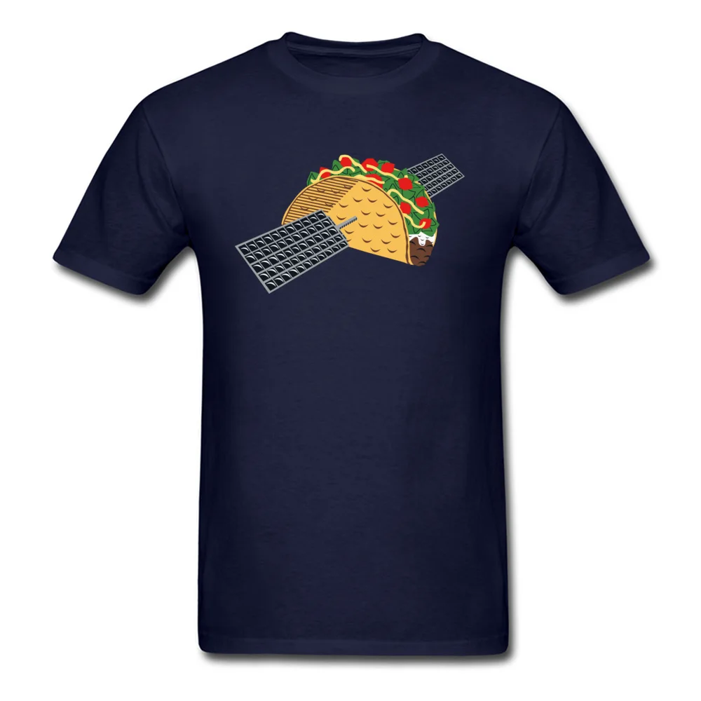 Orbital T.A.C.O. Satellite Short Sleeve Tees O-Neck 100% Cotton Fabric Men T Shirts Fashionable Tops Shirts Classic Orbital T.A.C.O. Satellite navy