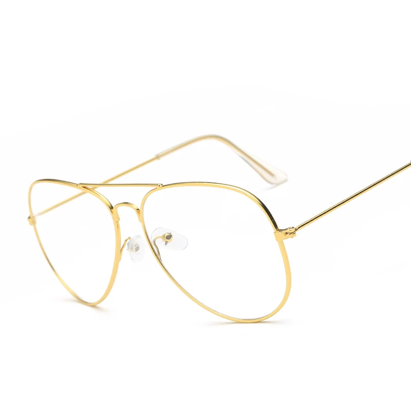 Fashion Women Titanium Gold Glasses font b Frames b font Men Brand Titanium font b Eyeglass