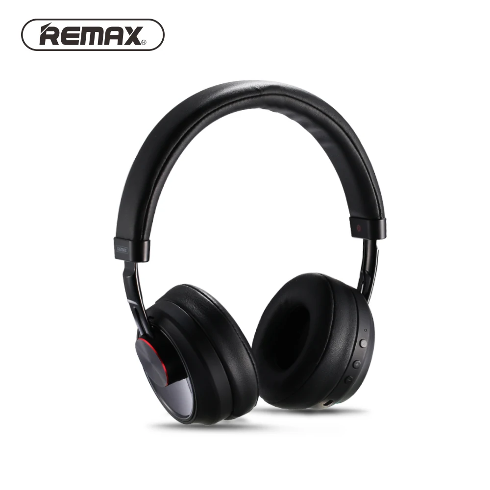 Remax Беспроводная Музыка Bluetooth наушники гарнитура с HD микрофоном шумоподавление