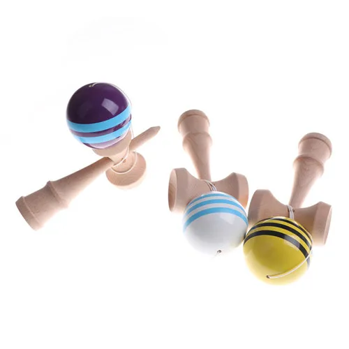 

Wooden Kendama Coordinate Ball Japanese Traditional Skillful Juggling Wood Game Balls Kids Bilboquet Skill Educational Toys Gift