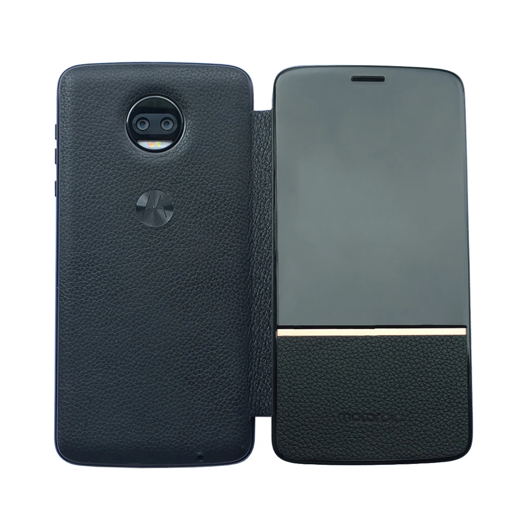 Чехол книжка moto для rola Z2 Play Force Z Droid Phone Вертикальный чехол с откидной крышкой