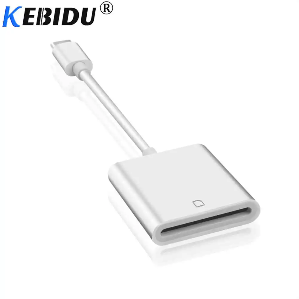Kebidu новинка портативный USB 3 1 Type C кардридер SD SDXC адаптер кабель для Macbook