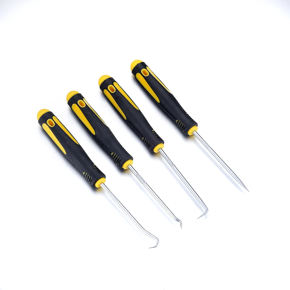Professional 4pcs/set Scraper Hook Tool Set for O Ring Oil Seal Removal Puller Rubber