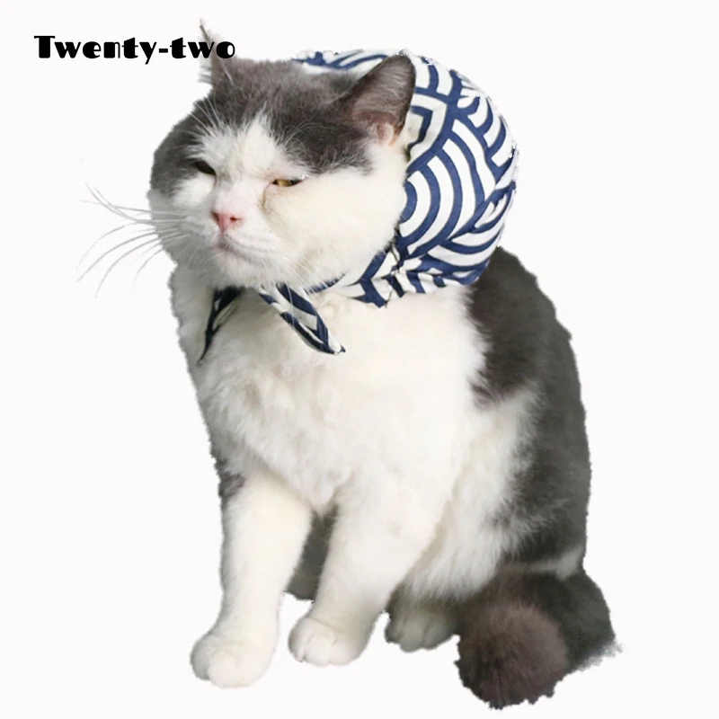 Mum Dad I Will Run Away From Home! Cat Scarf Supplies Lovely Collar Costumes Cats Dog Products Neck Gaiter for Kitten Shiba Inu | Дом и сад