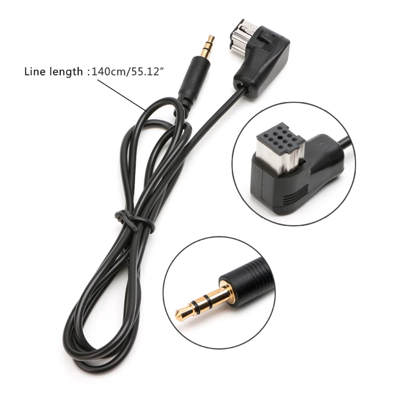 

2019 New Car Radio Audio Aux Cable MP3 Input Adapter for Pioneer Headunit IP-BUS new